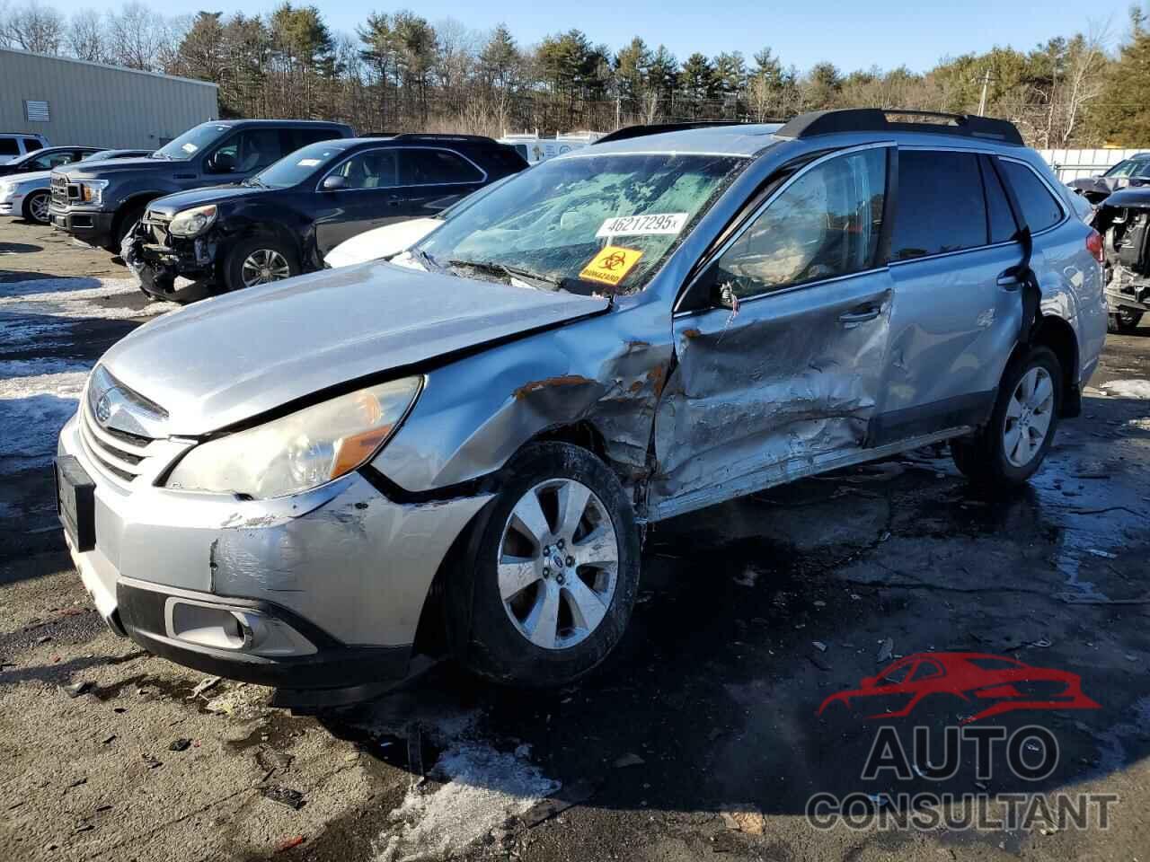 SUBARU OUTBACK 2012 - 4S4BRDKC7C2243144