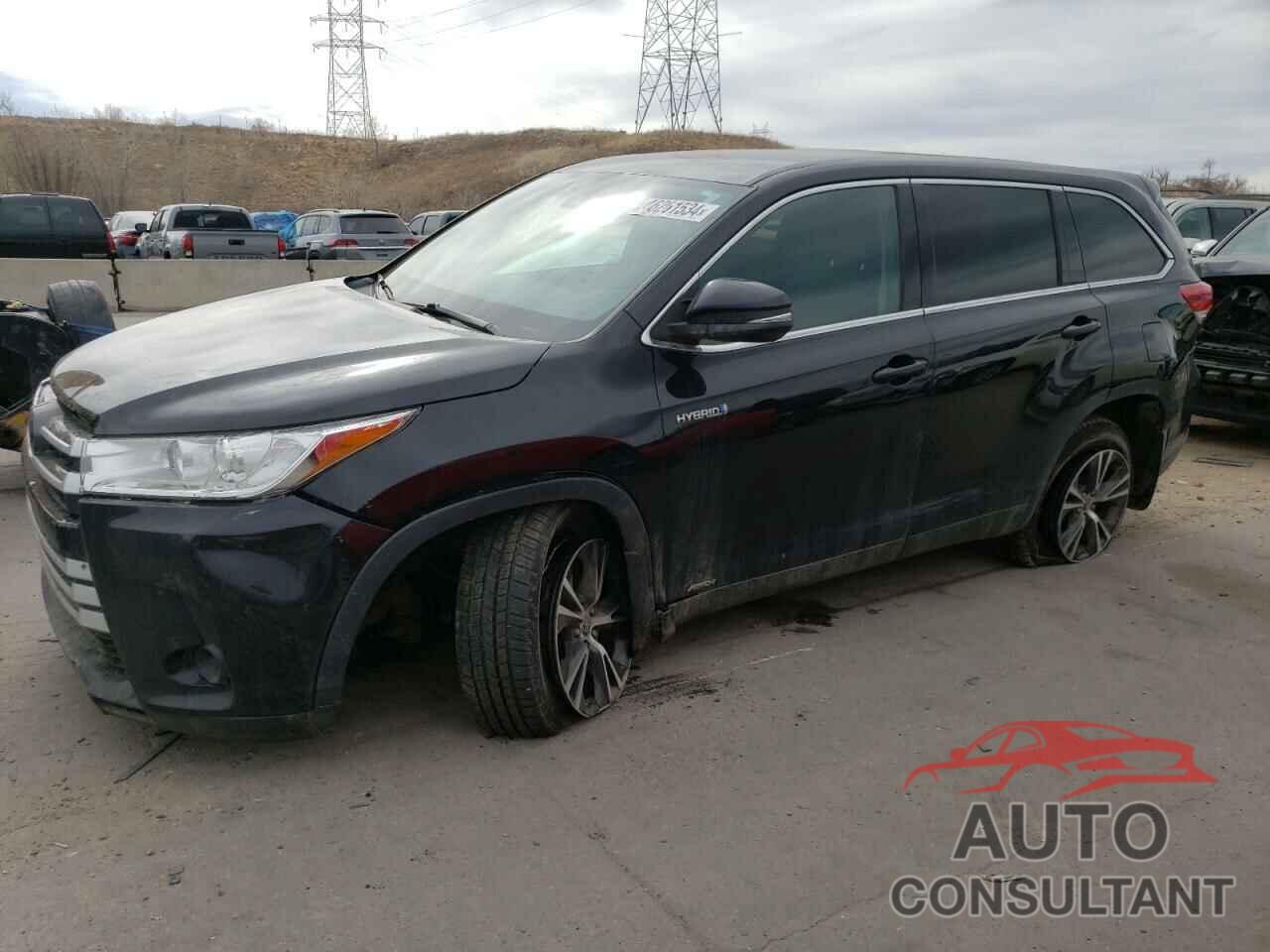 TOYOTA HIGHLANDER 2019 - 5TDBGRFH9KS065998