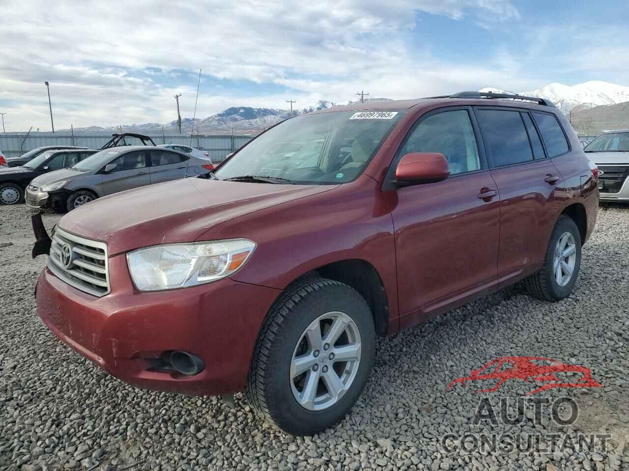 TOYOTA HIGHLANDER 2009 - JTEES41A892131124