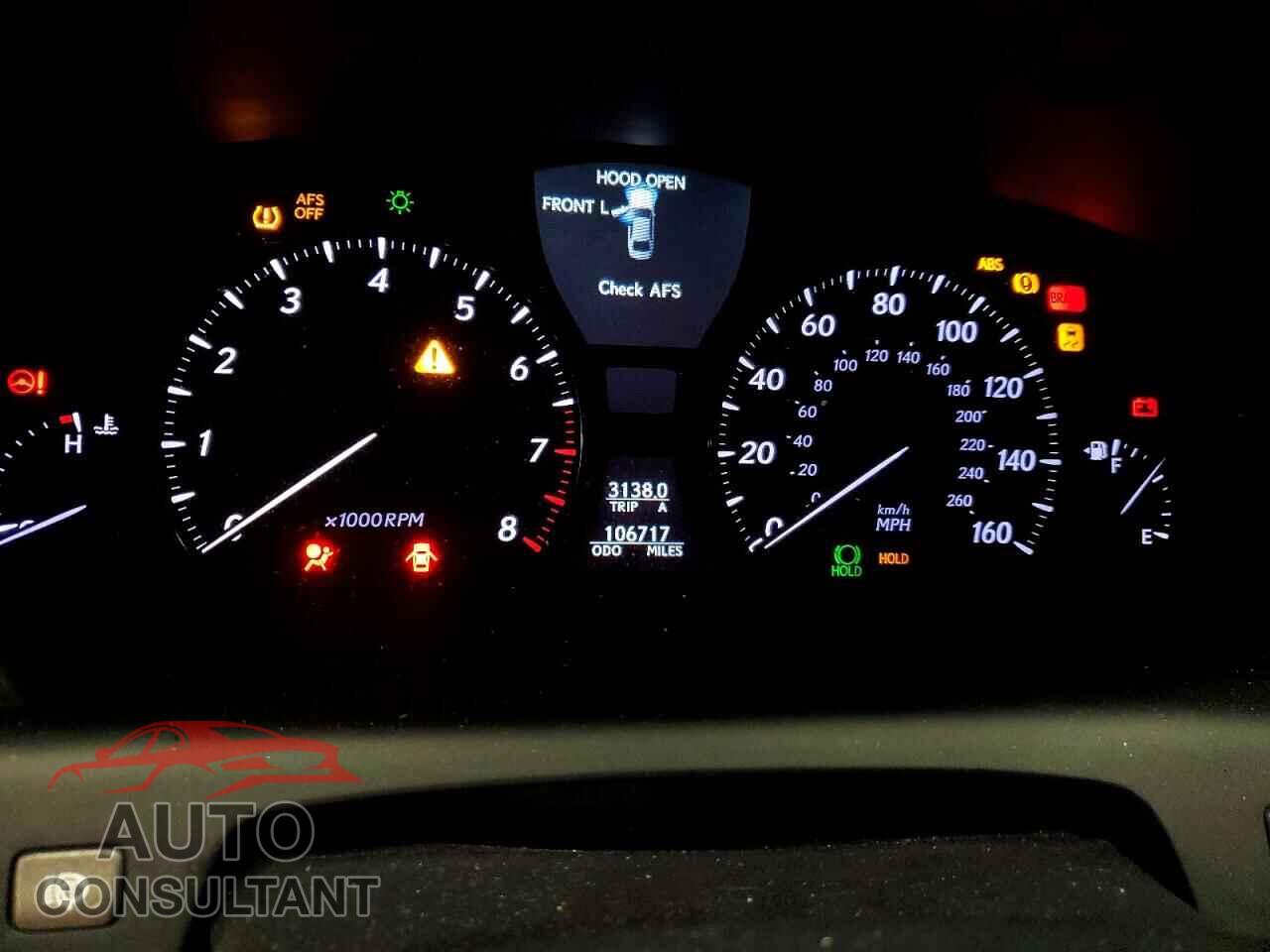 LEXUS LS500 2011 - JTHCL5EF1B5011561