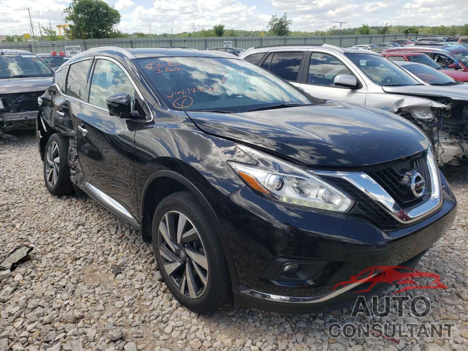 NISSAN MURANO 2018 - 5N1AZ2MH8JN128167