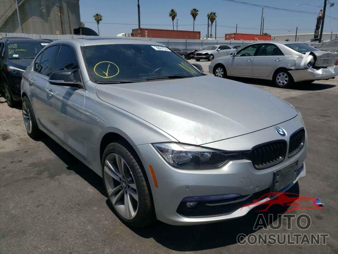 BMW 3 SERIES 2017 - WBA8B9G54HNU50314