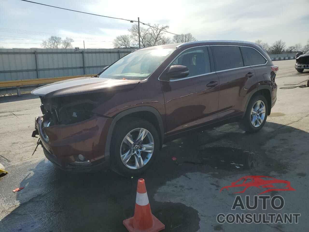 TOYOTA HIGHLANDER 2015 - 5TDDKRFHXFS201178