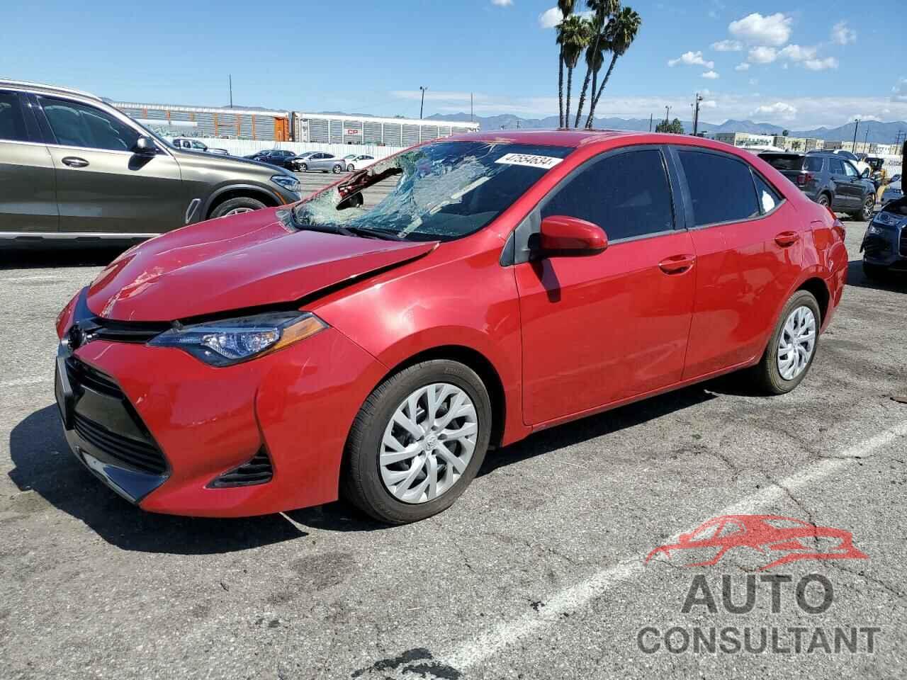 TOYOTA COROLLA 2019 - 2T1BURHE5KC230160