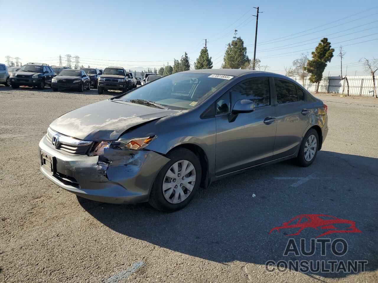 HONDA CIVIC 2012 - JHMFB2F52CS005372
