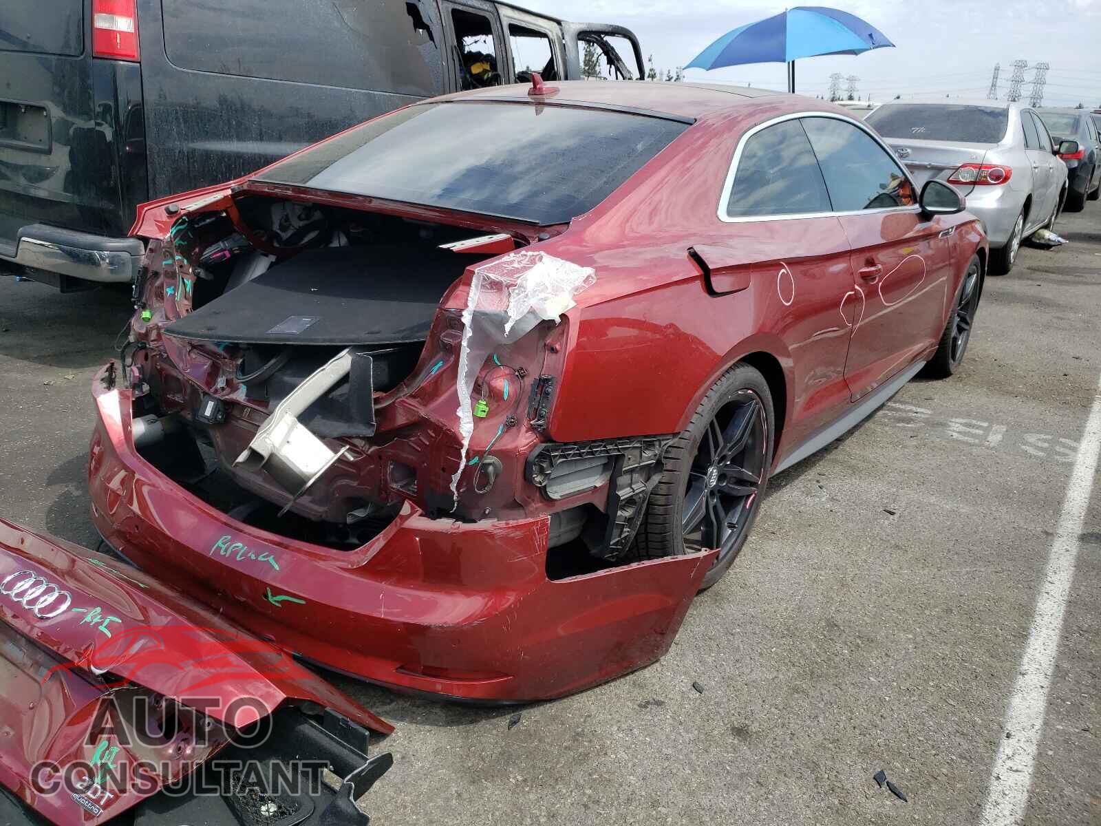 AUDI A5 2018 - WAUTNAF51JA001464