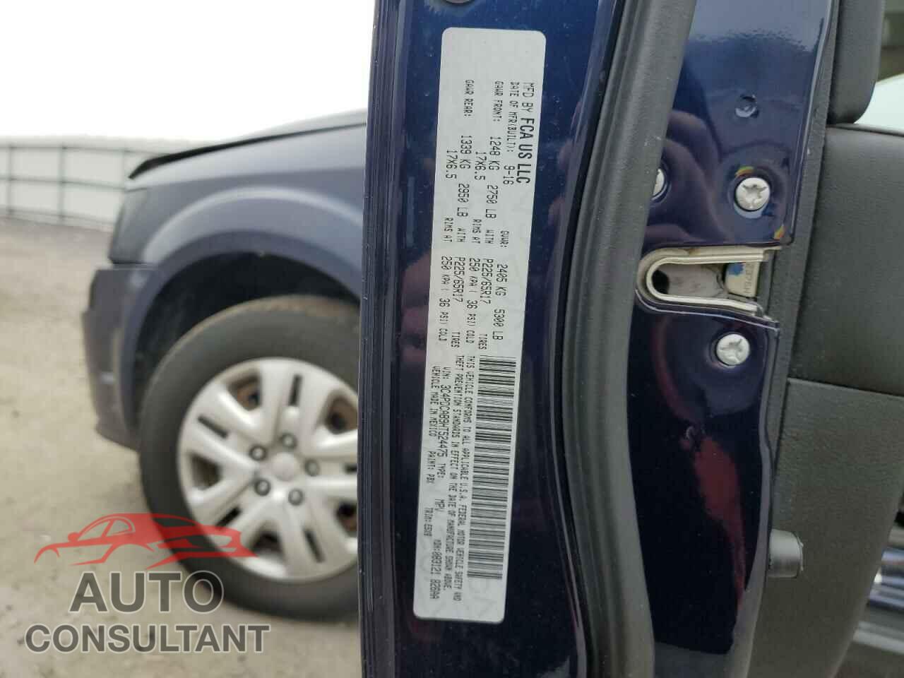 DODGE JOURNEY 2017 - 3C4PDCAB9HT524475