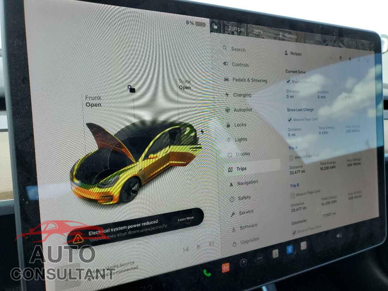 TESLA MODEL 3 2018 - 5YJ3E1EB5JF066755
