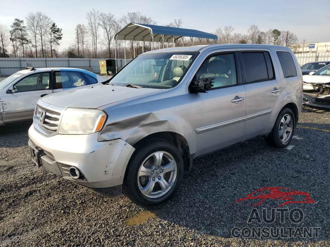 HONDA PILOT 2012 - 5FNYF3H51CB012134