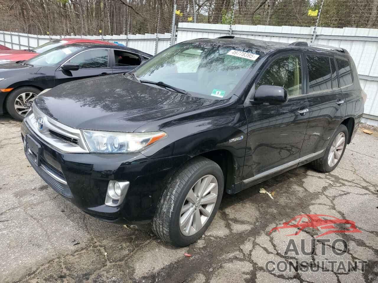 TOYOTA HIGHLANDER 2012 - JTEDC3EH2C2009148