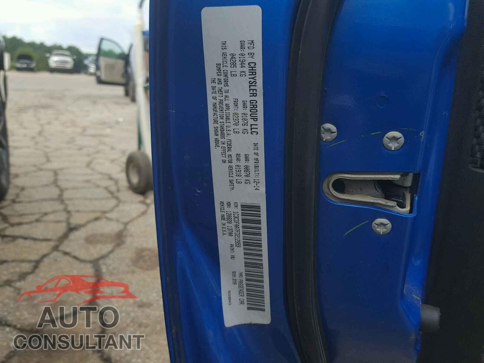 DODGE DART 2015 - 1C3CDFAA7FD212959