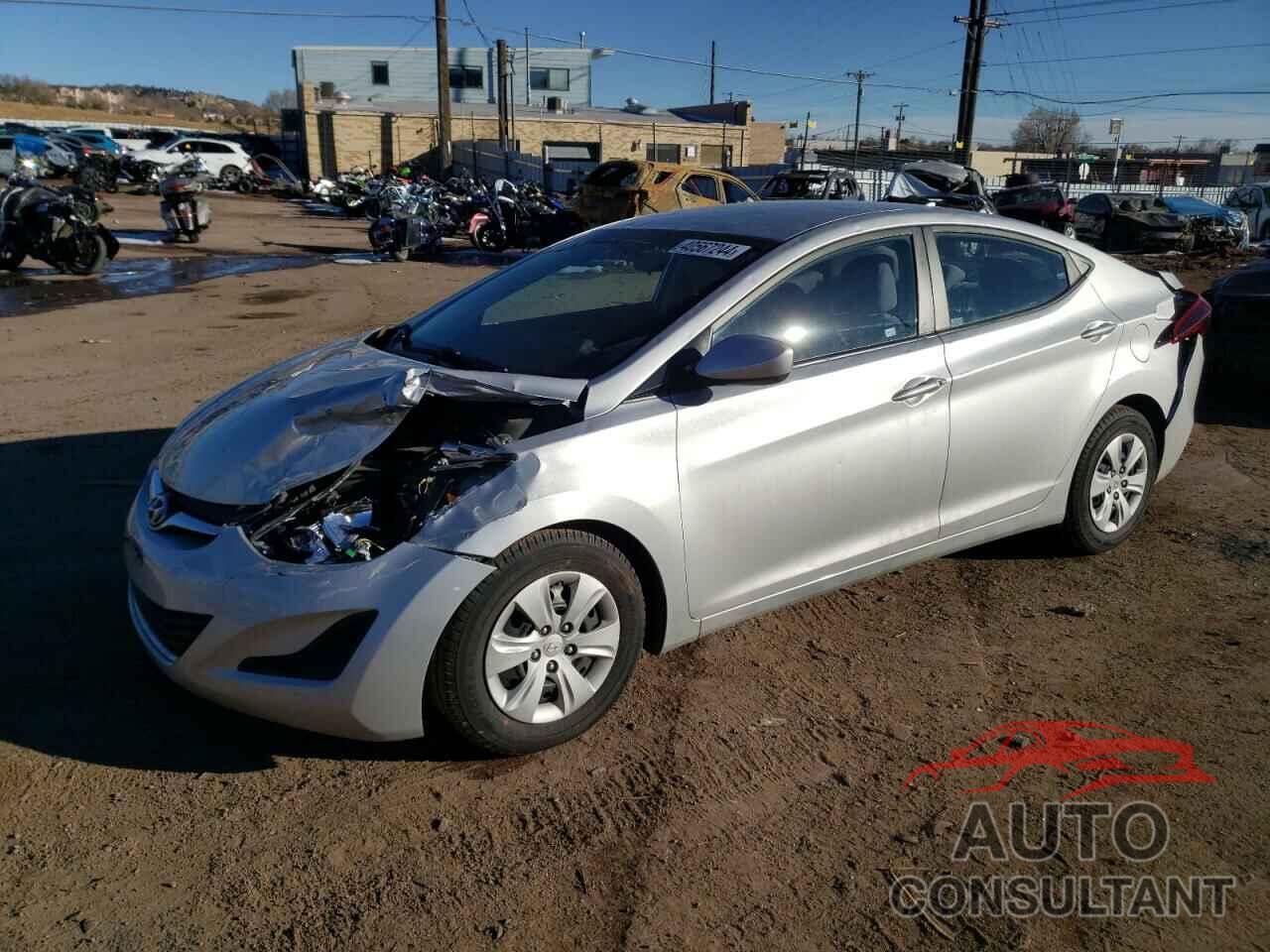 HYUNDAI ELANTRA 2016 - 5NPDH4AE4GH793022