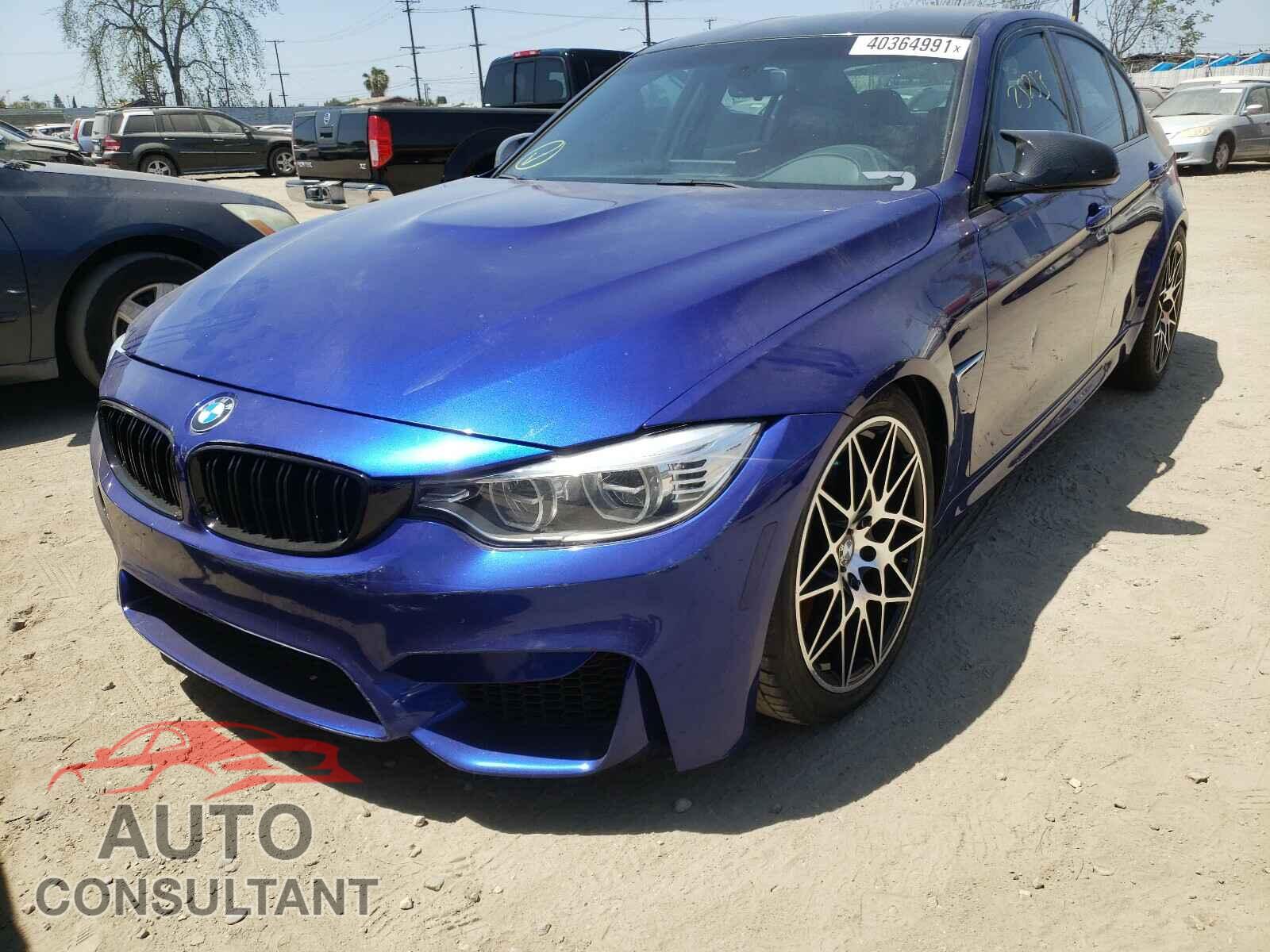 BMW M3 2018 - WBS8M9C57J5J78701