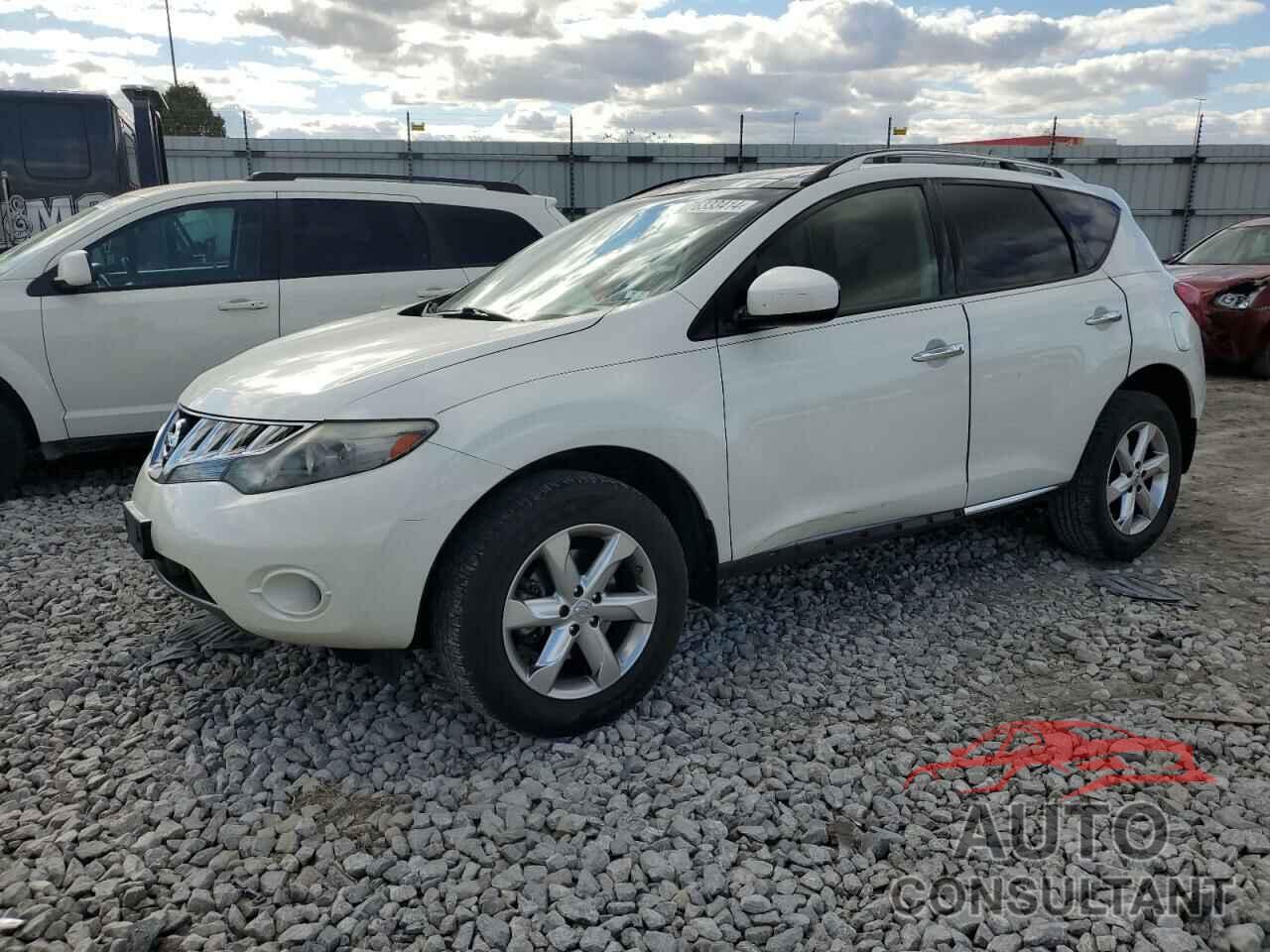 NISSAN MURANO 2010 - JN8AZ1MU7AW019645