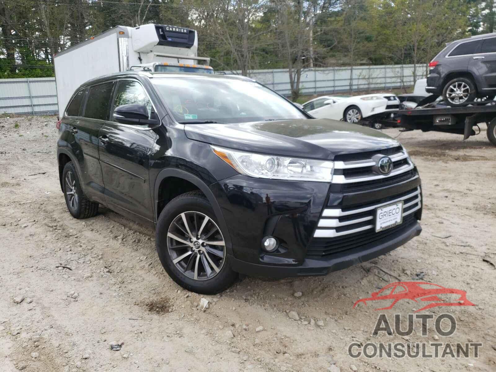 TOYOTA HIGHLANDER 2018 - 5TDJZRFH3JS843314