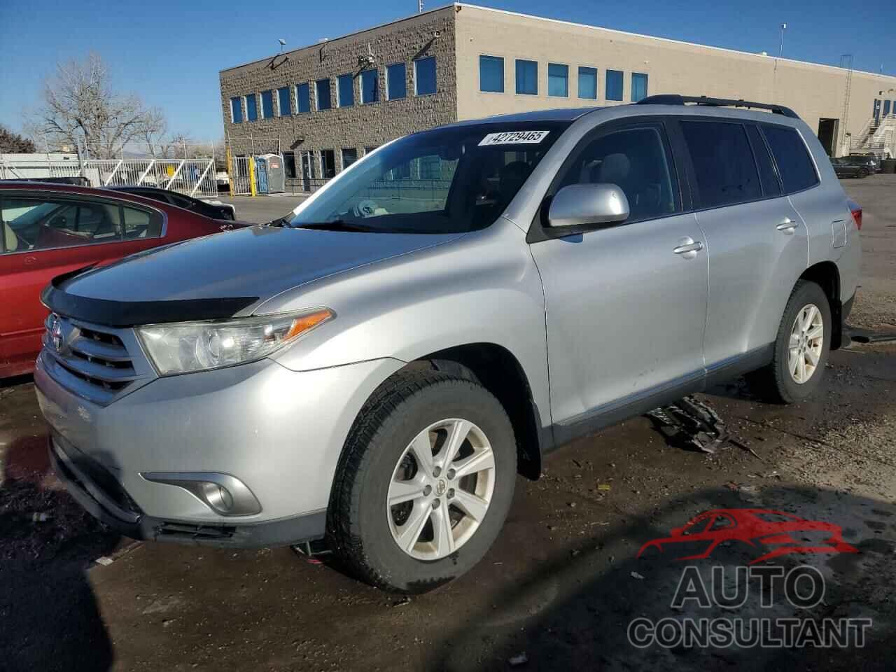 TOYOTA HIGHLANDER 2013 - 5TDBK3EHXDS205038