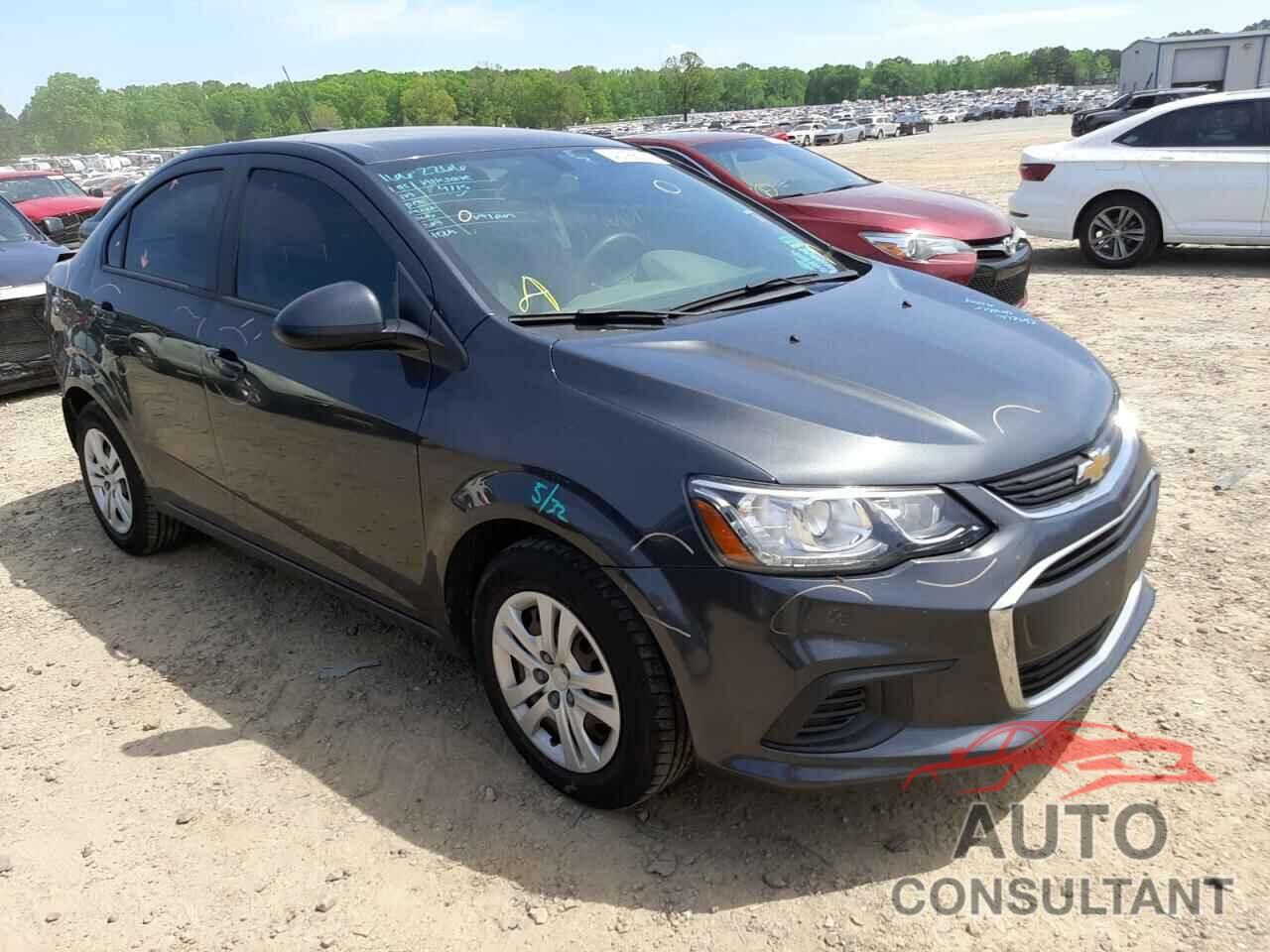 CHEVROLET SONIC 2017 - 1G1JB5SH8H4139997