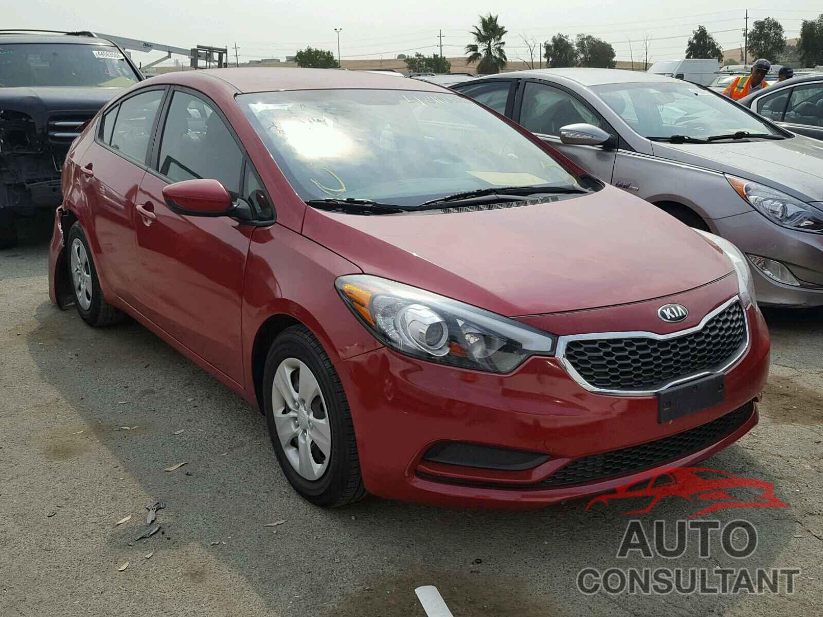 KIA FORTE 2016 - KNAFK4A67G5574345