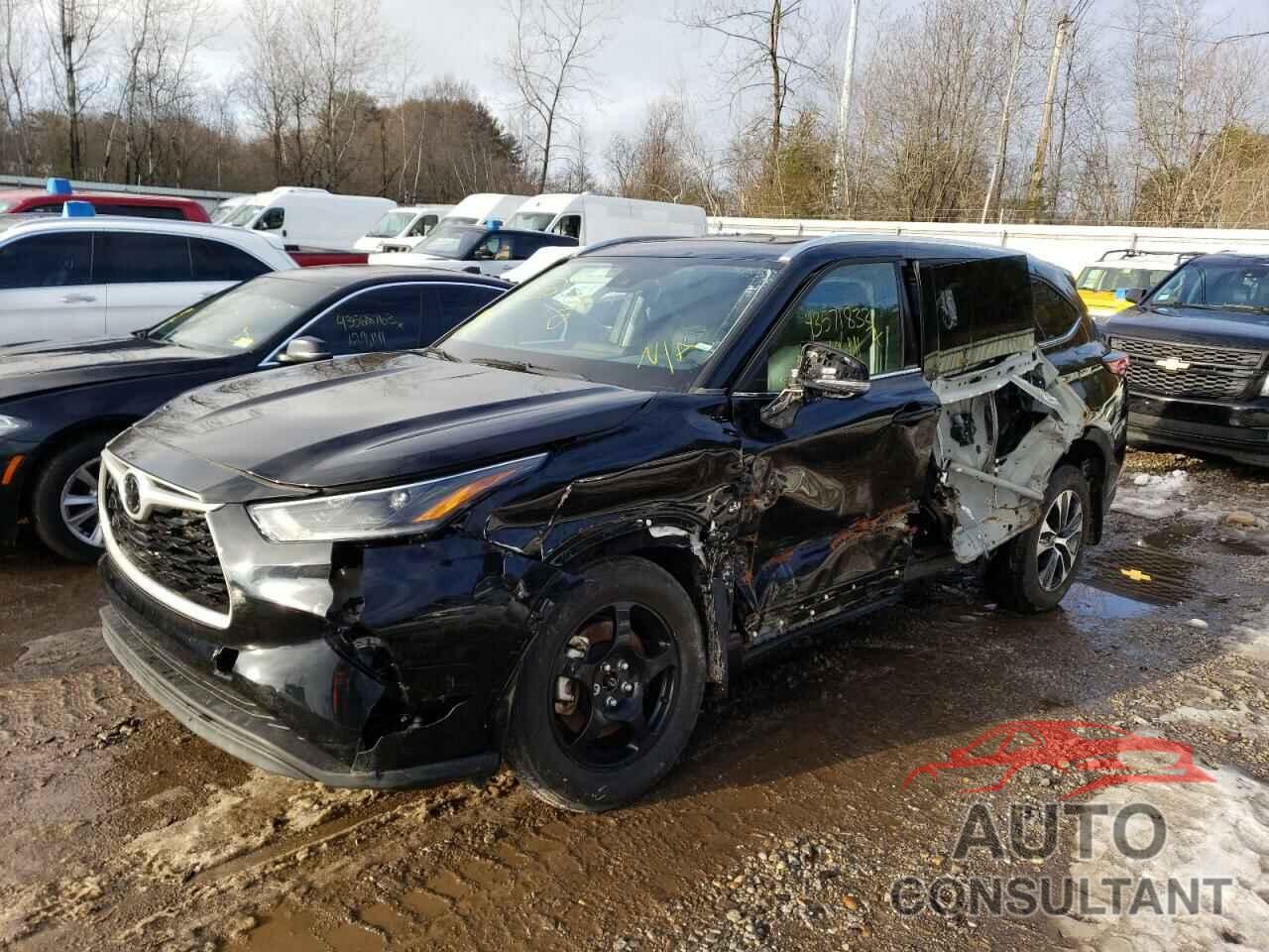 TOYOTA HIGHLANDER 2021 - 5TDGZRBH3MS101676