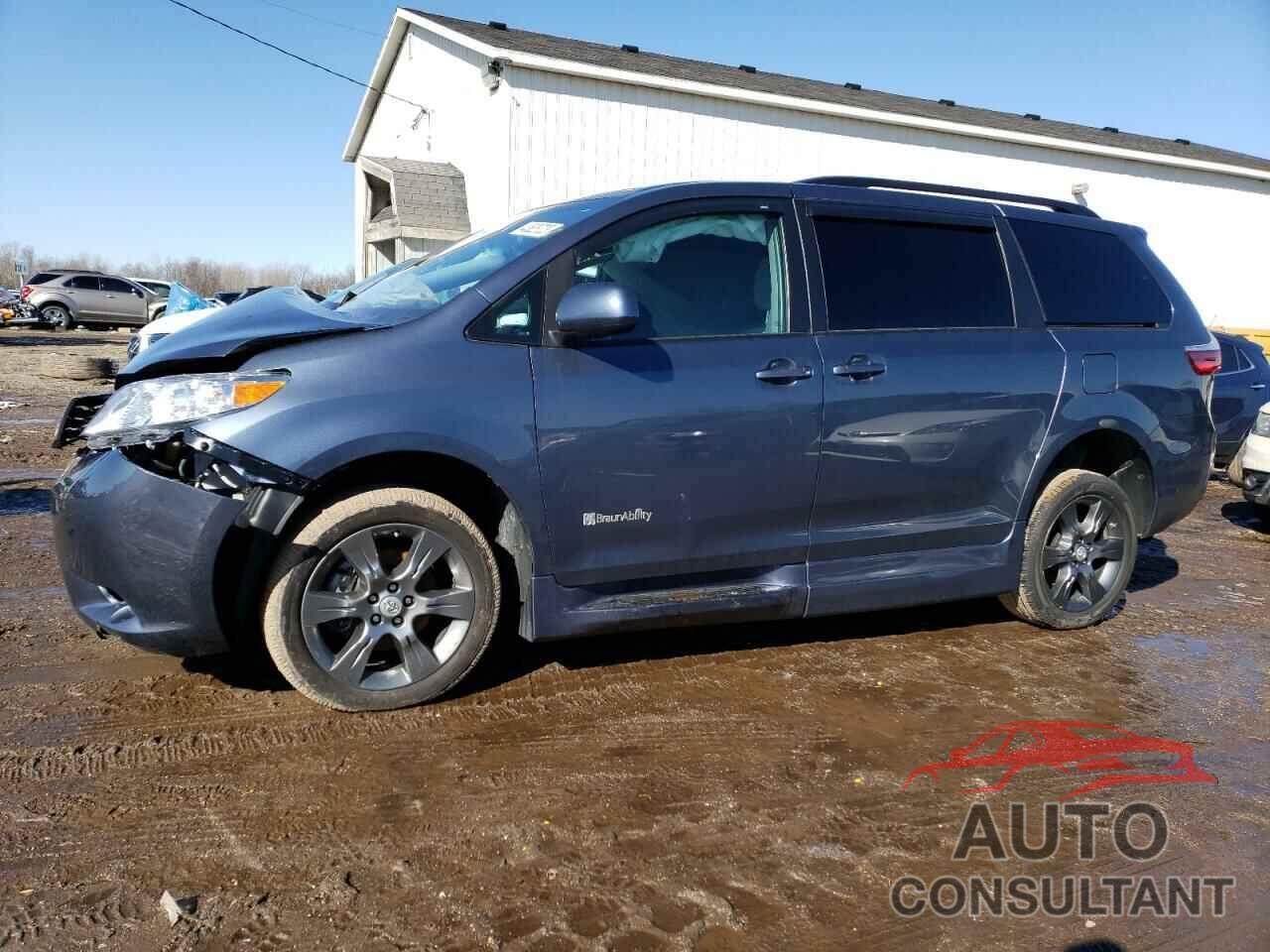 TOYOTA SIENNA 2017 - 5TDKZ3DC0HS878766