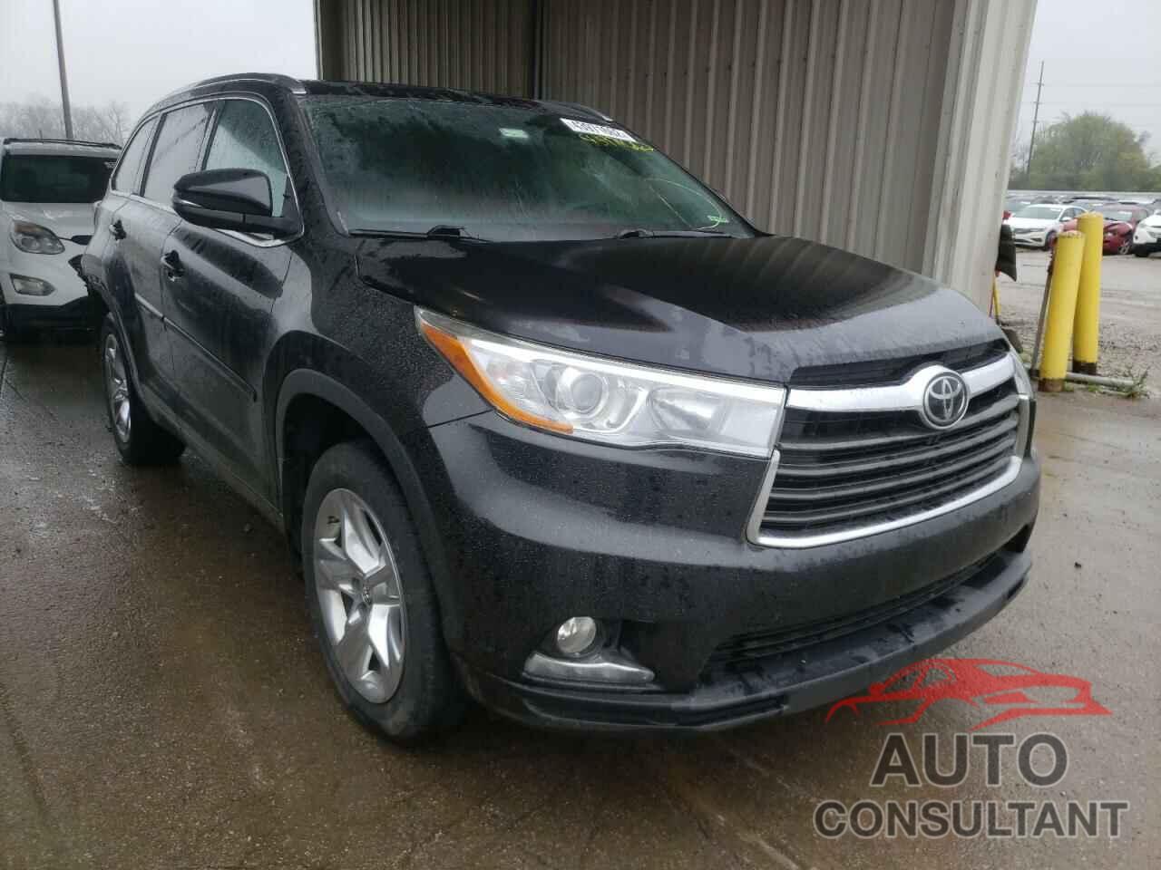 TOYOTA HIGHLANDER 2016 - 5TDDKRFH2GS291265
