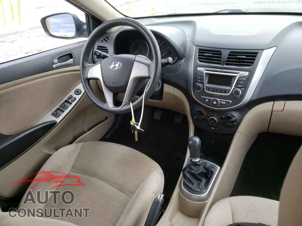 HYUNDAI ACCENT 2016 - KMHCT4AE6GU017289