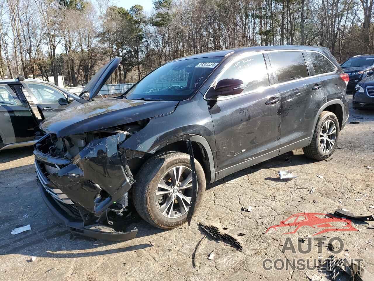 TOYOTA HIGHLANDER 2019 - 5TDZZRFH3KS358708