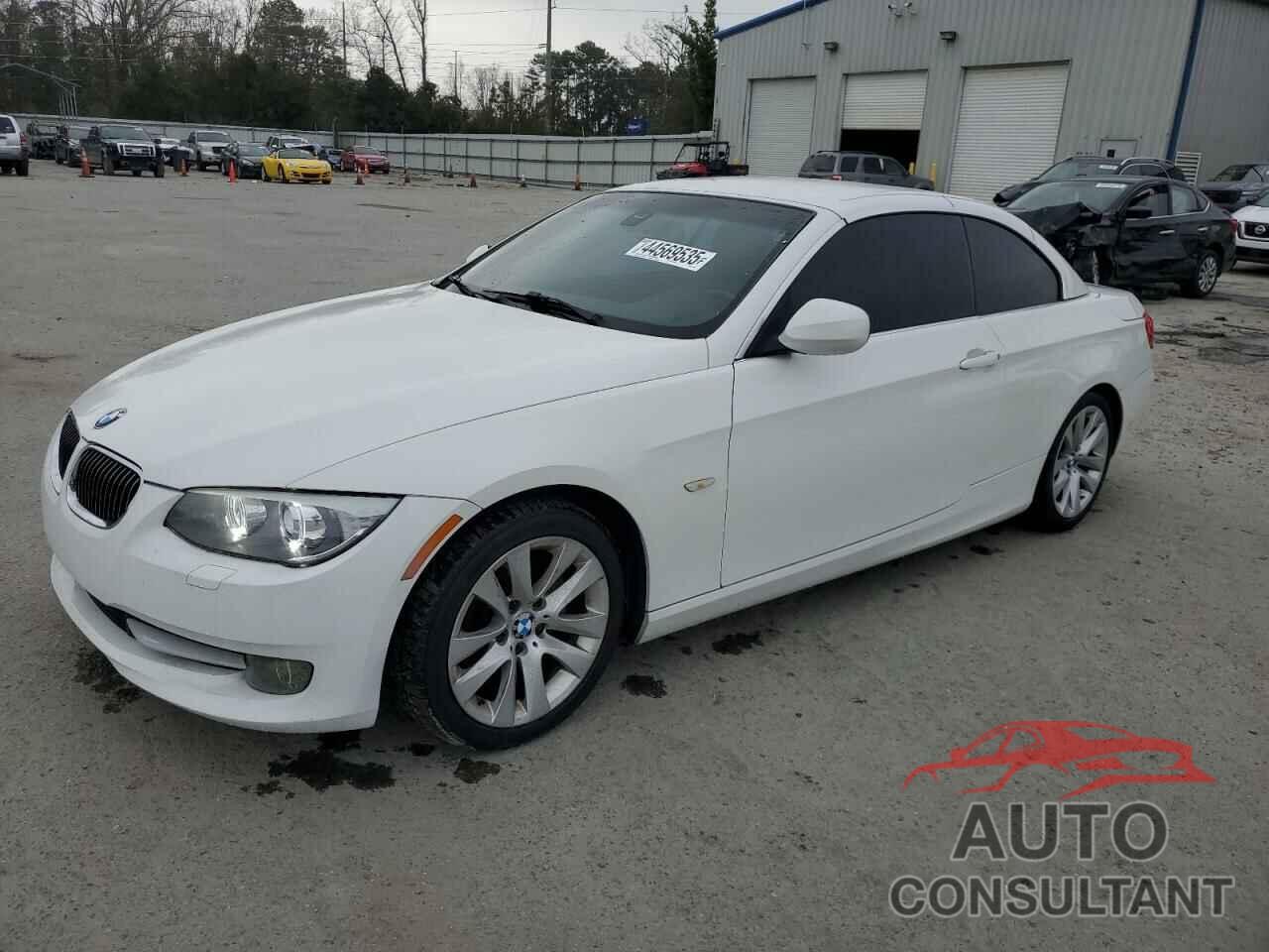 BMW 3 SERIES 2011 - WBADW3C59BE537252