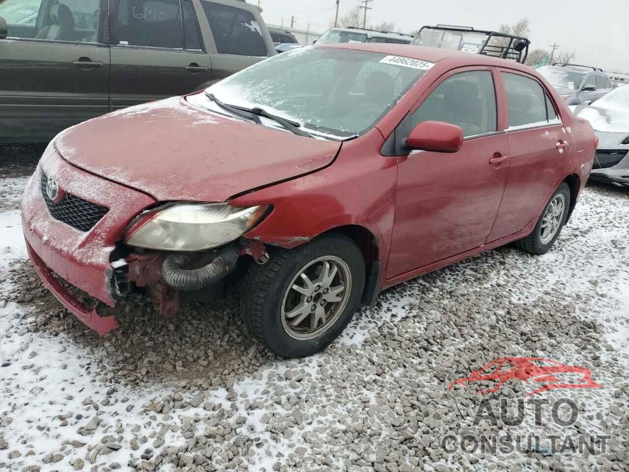 TOYOTA COROLLA 2009 - JTDBL40E59J048670