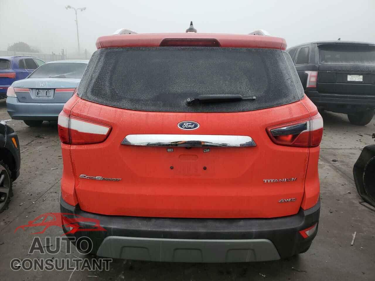 FORD ECOSPORT 2021 - MAJ6S3KL2MC403209