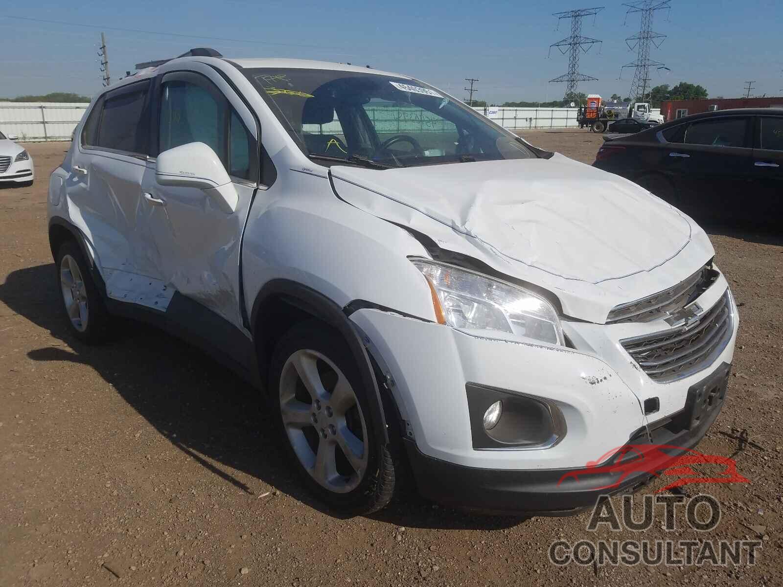 CHEVROLET TRAX 2016 - 3GNCJRSB1GL168229