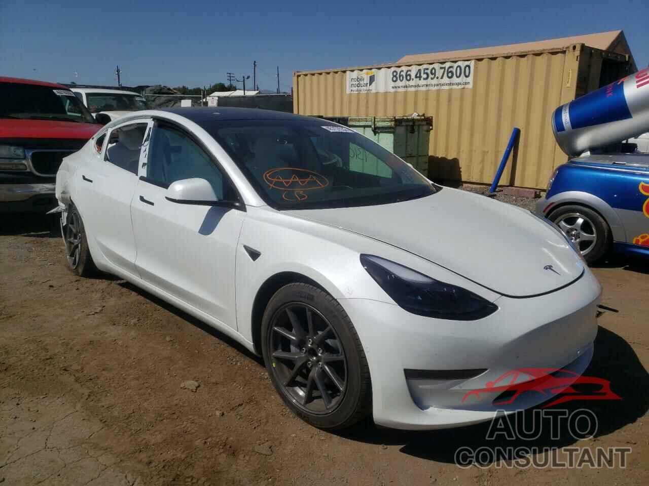 TESLA MODEL 3 2021 - 5YJ3E1EA8MF873296
