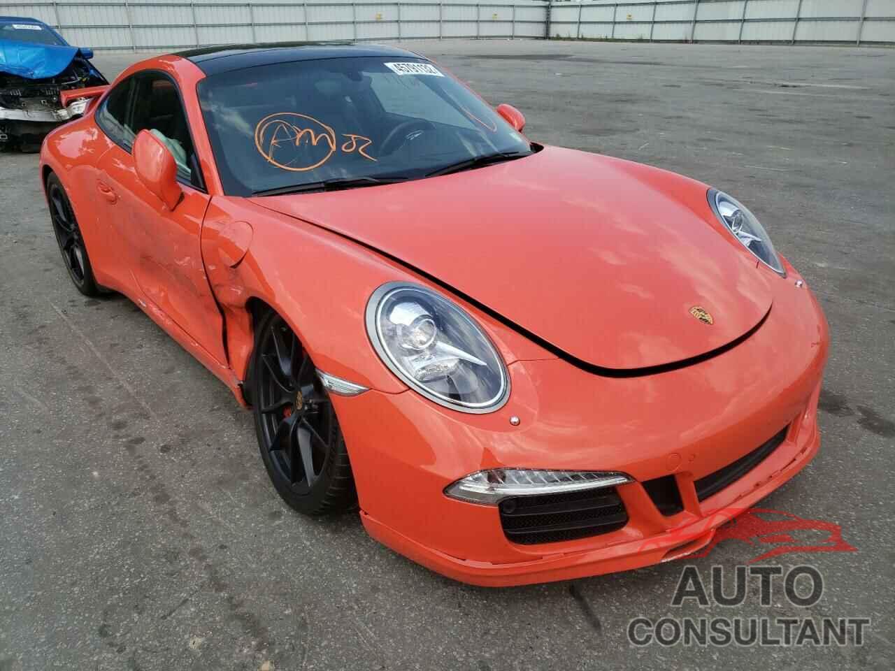 PORSCHE 911 2016 - WP0AB2A93GS123152