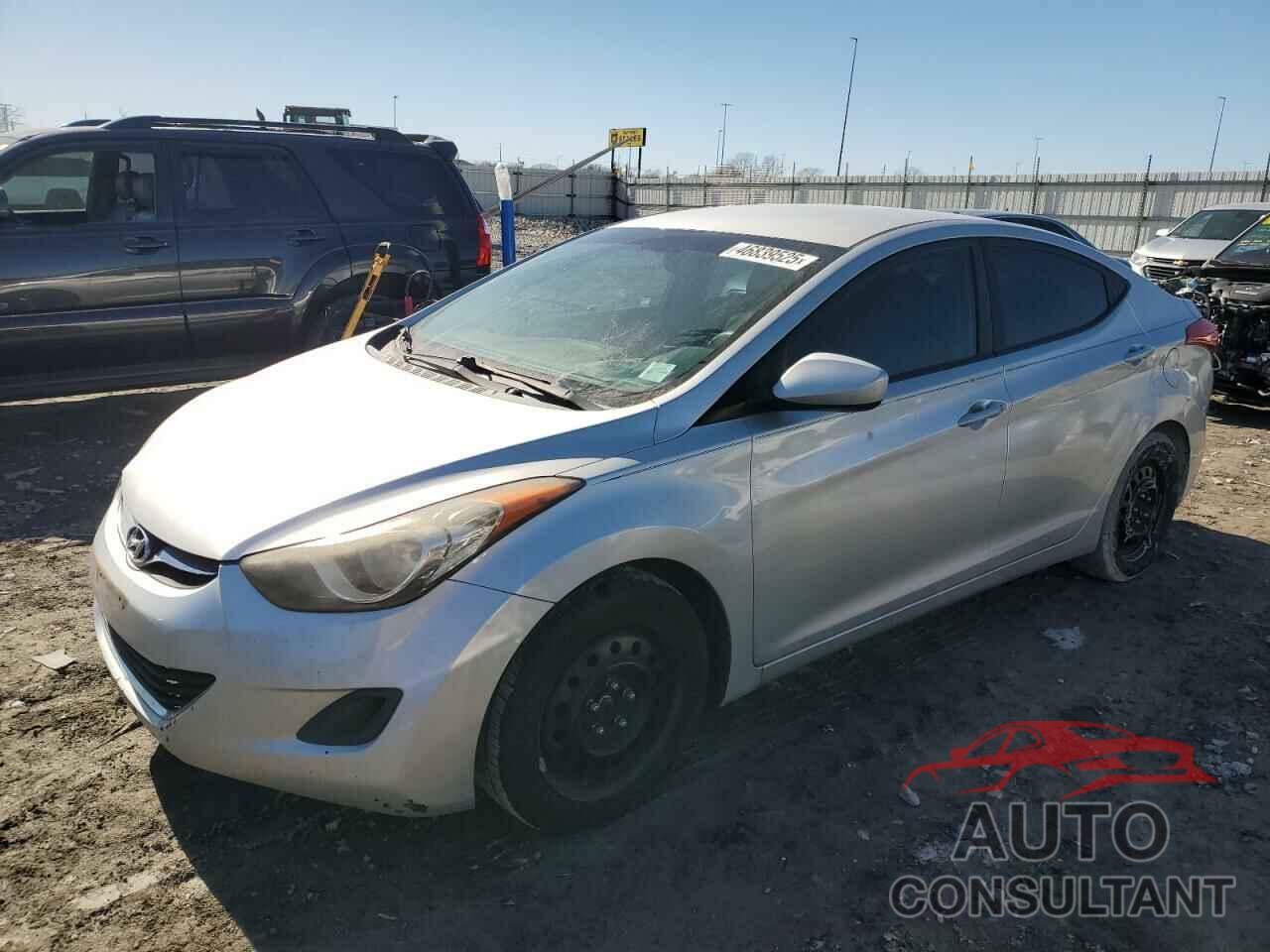 HYUNDAI ELANTRA 2012 - KMHDH4AE5CU216303