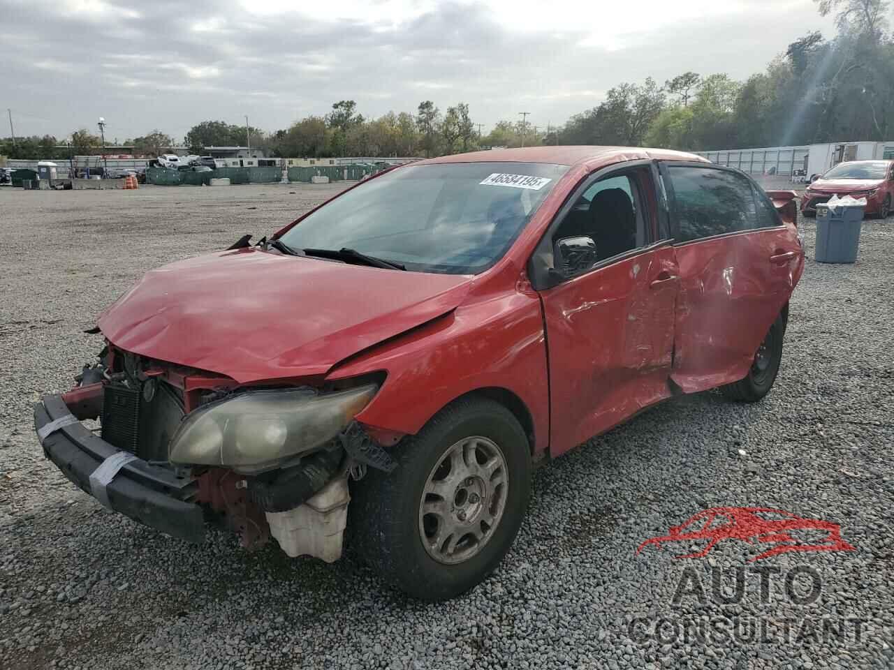 TOYOTA COROLLA 2009 - 2T1BU40E39C113671