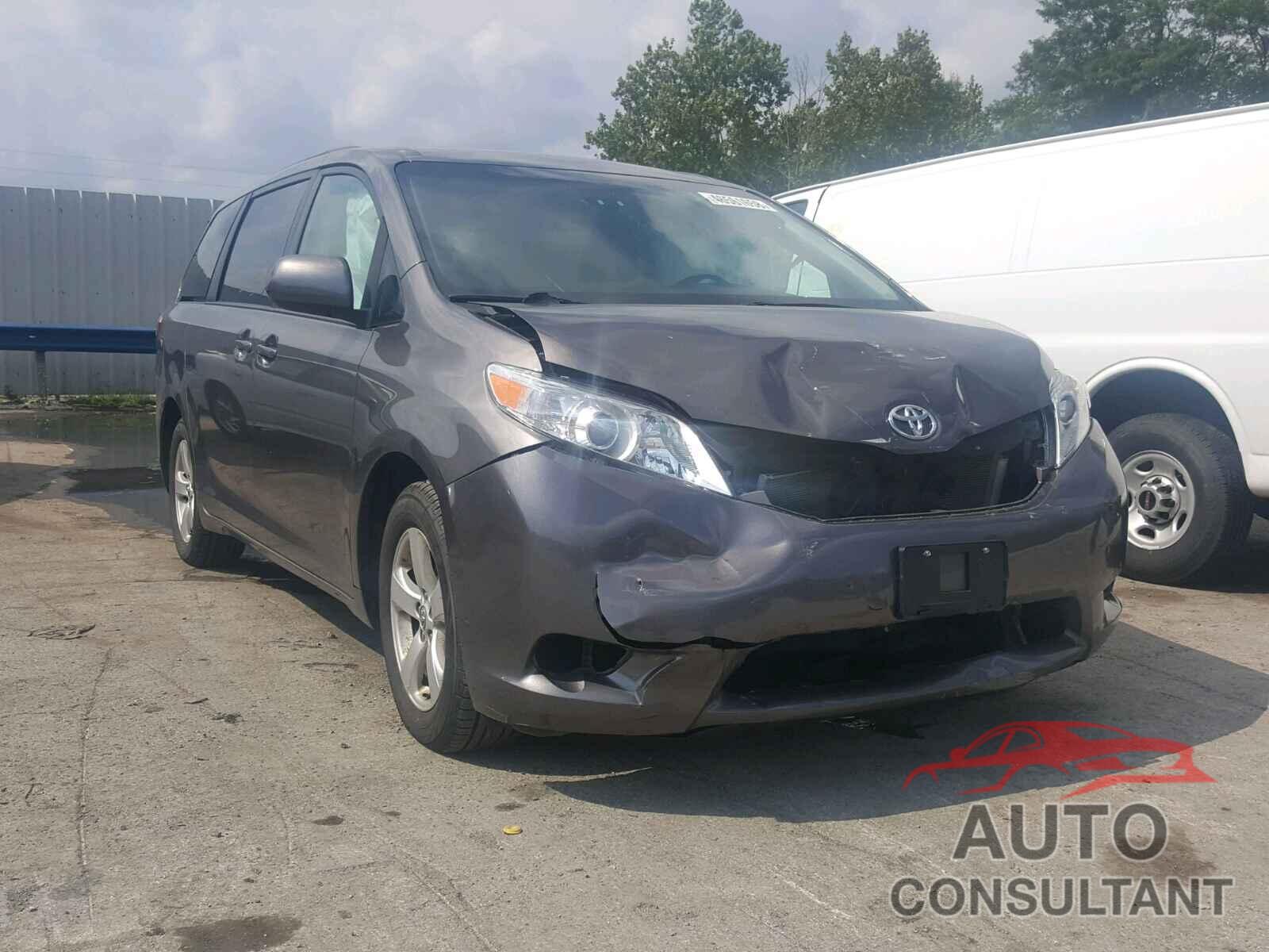 TOYOTA SIENNA LE 2016 - 5TDKK3DC1GS706278