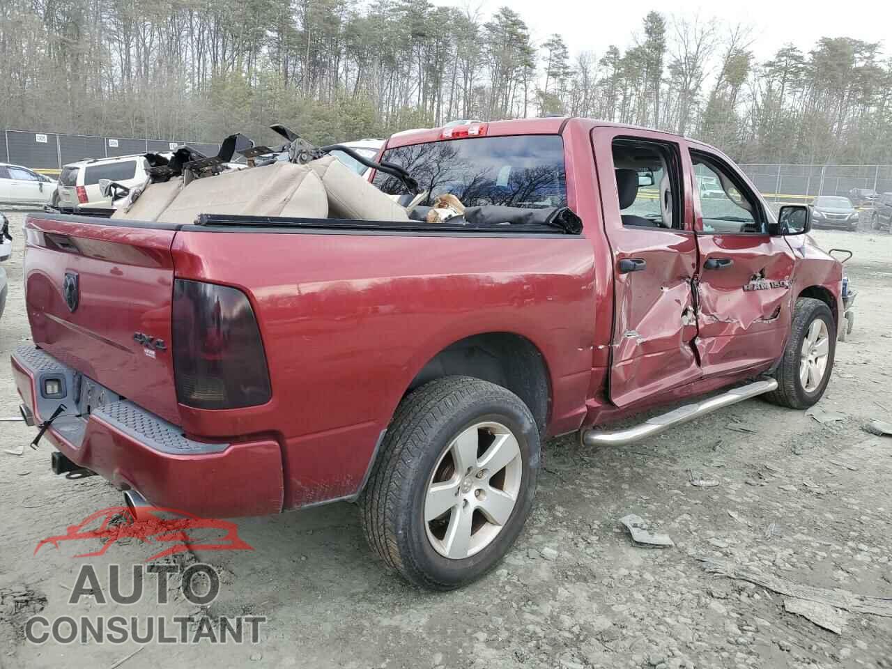 DODGE RAM 1500 2012 - 1C6RD7KT8CS270072