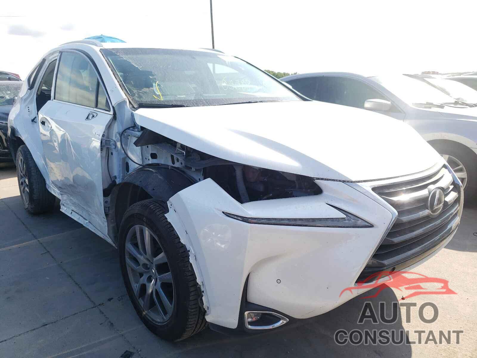 LEXUS NX 2016 - JTJYARBZ7G2031340