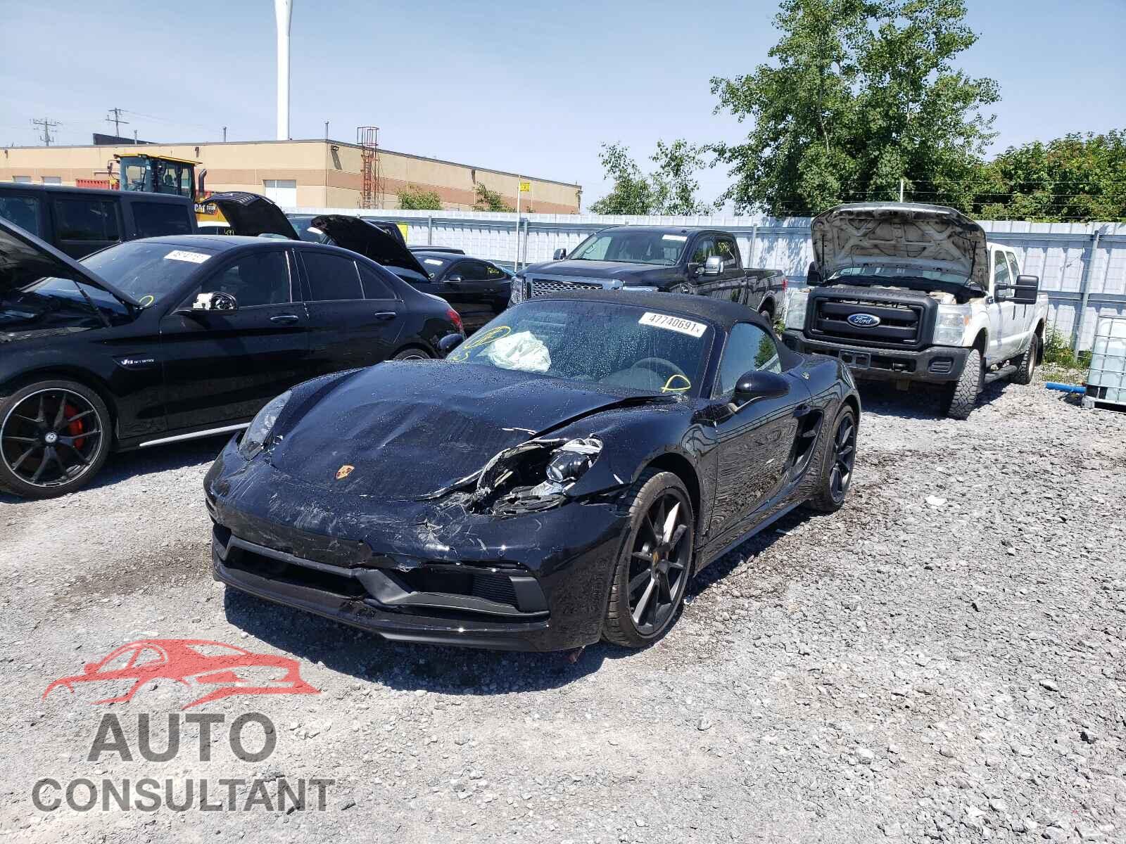 PORSCHE BOXSTER 2021 - WP0CD2A86MS232453
