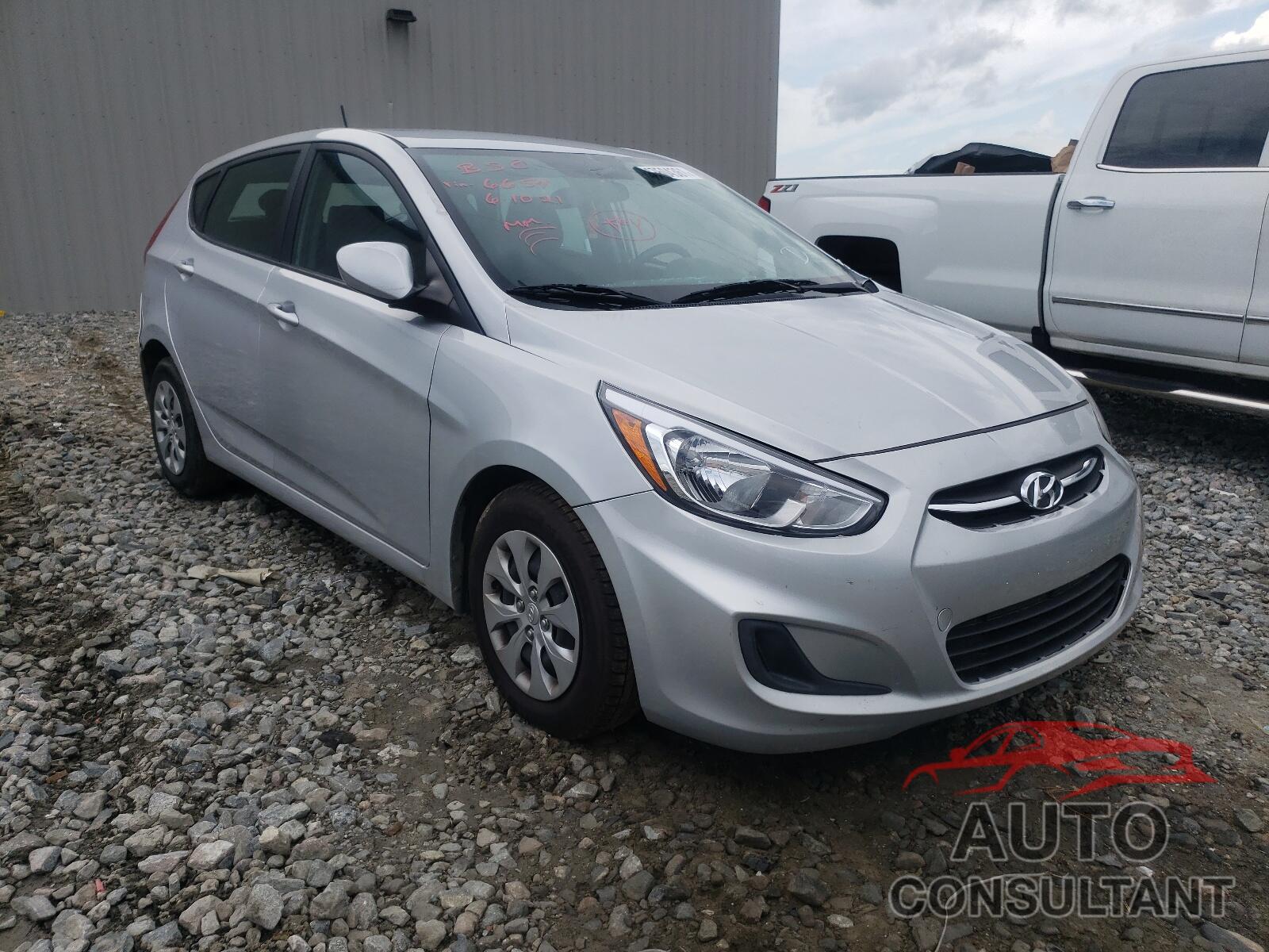 HYUNDAI ACCENT 2017 - KMHCT5AE4HU326654