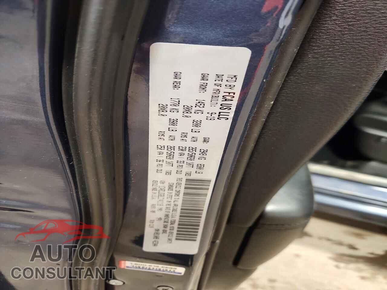 DODGE DURANGO 2020 - 1C4RDJDG8LC141118