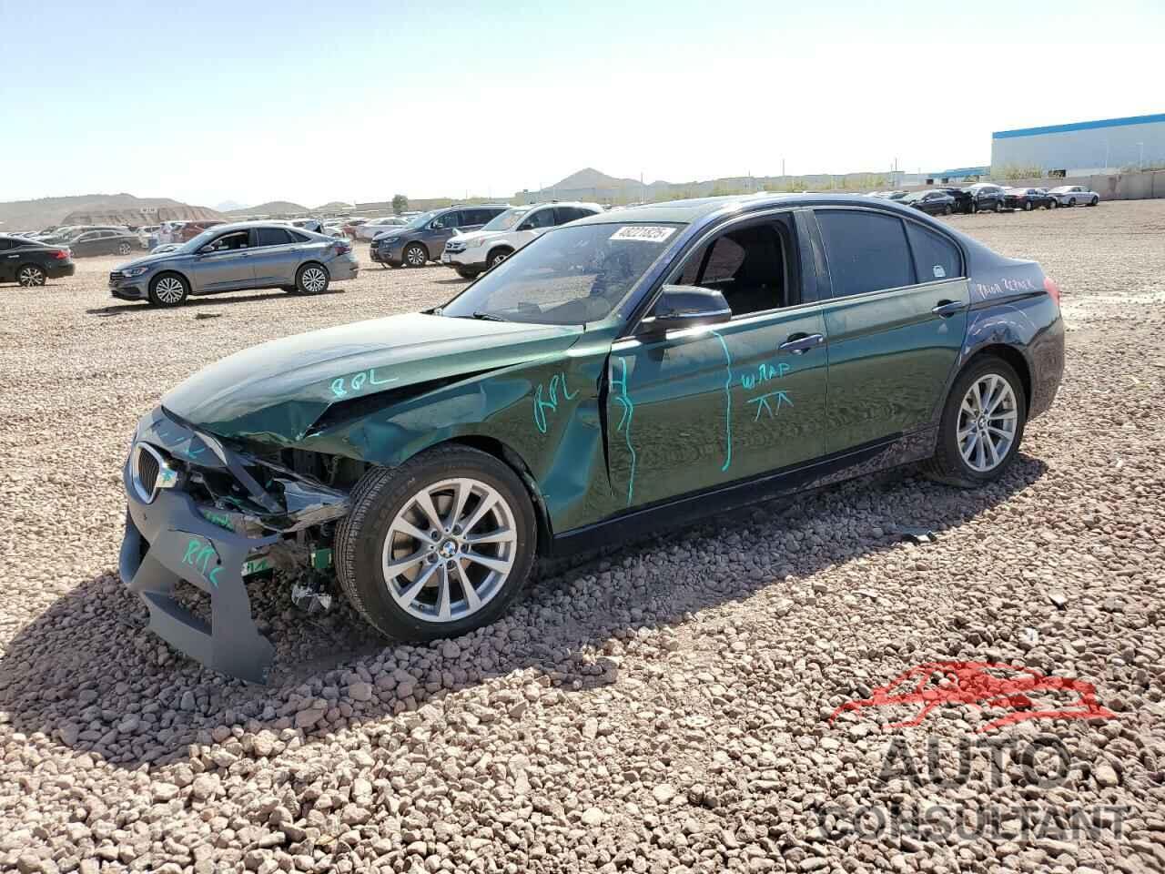 BMW 3 SERIES 2017 - WBA8A9C58HK620345