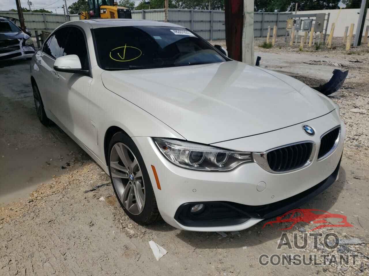 BMW 4 SERIES 2017 - WBA4F7C52HG437661