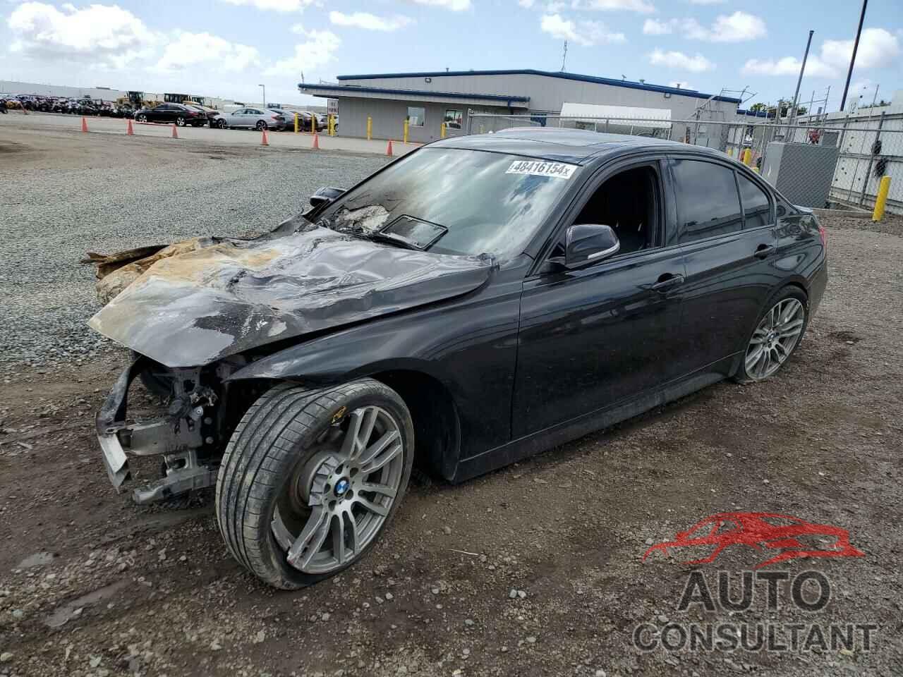 BMW 3 SERIES 2017 - WBA8B3G54HNU35096