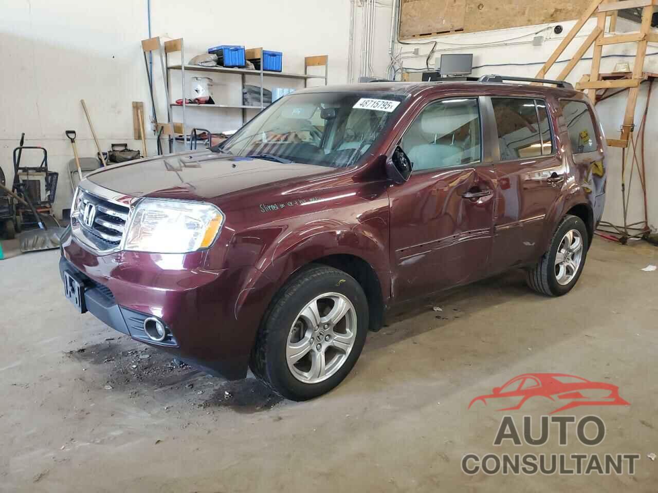 HONDA PILOT 2013 - 5FNYF4H51DB071515