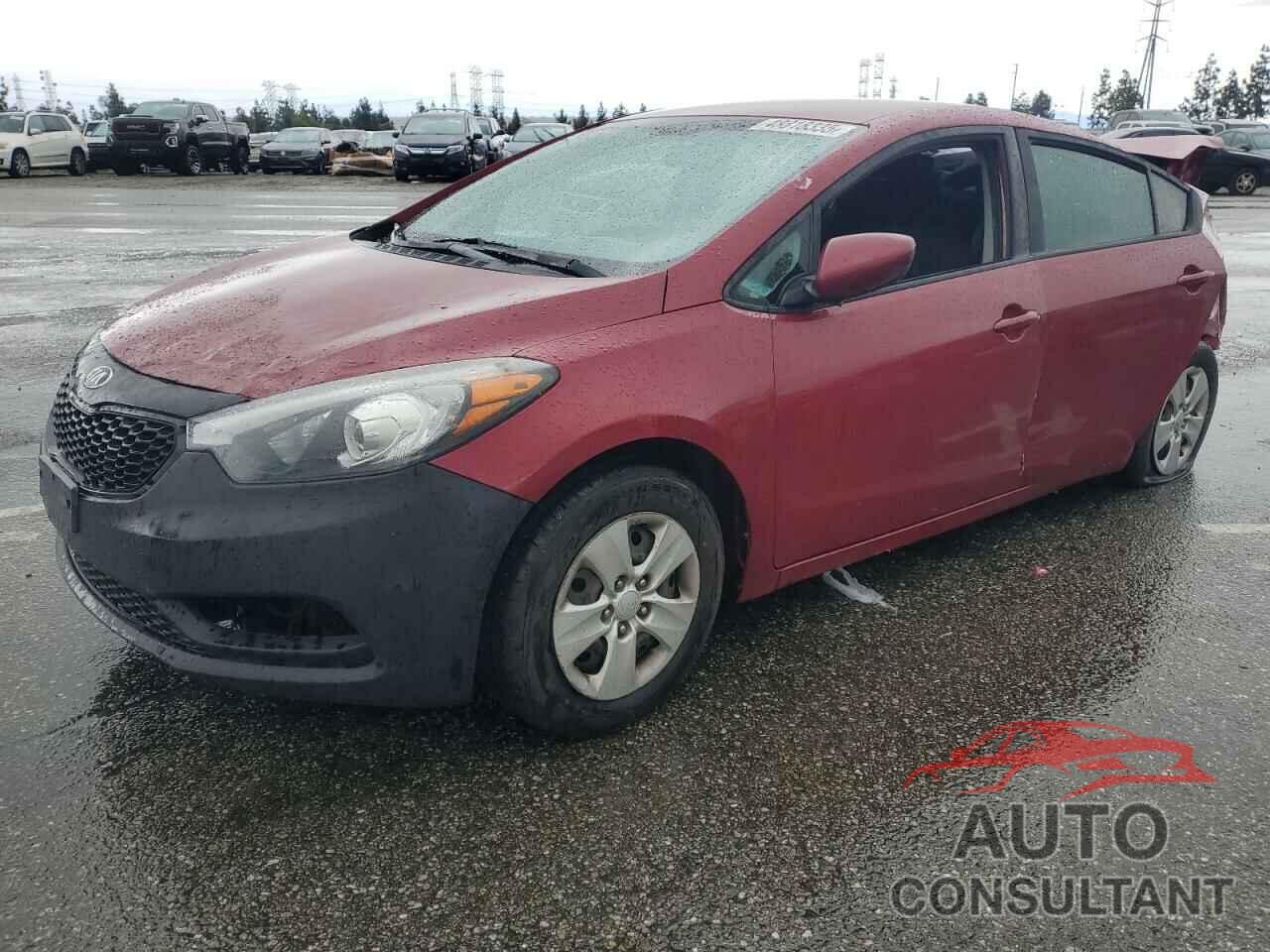 KIA FORTE 2016 - KNAFK4A63G5581132