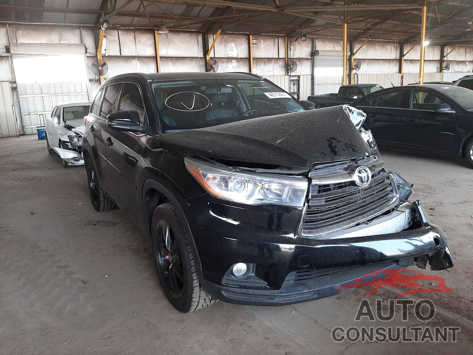 TOYOTA HIGHLANDER 2016 - 5TDKKRFH2GS147142