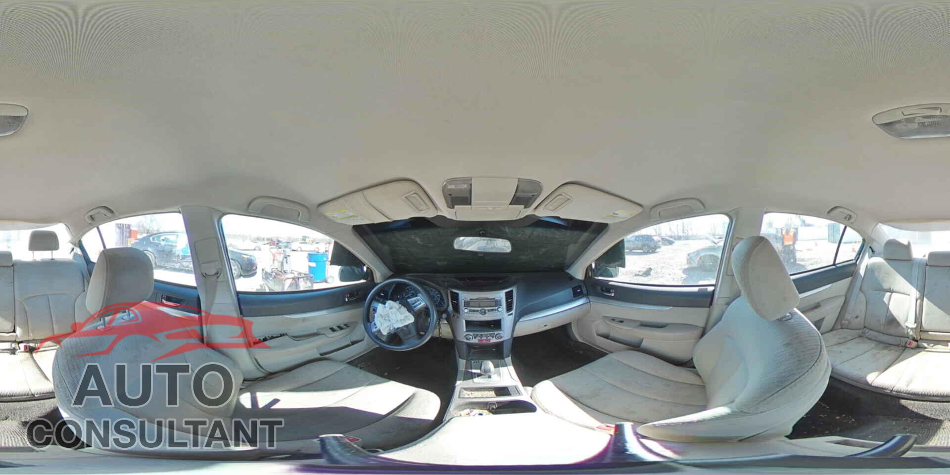SUBARU LEGACY 2012 - 4S3BMBA67C3008692