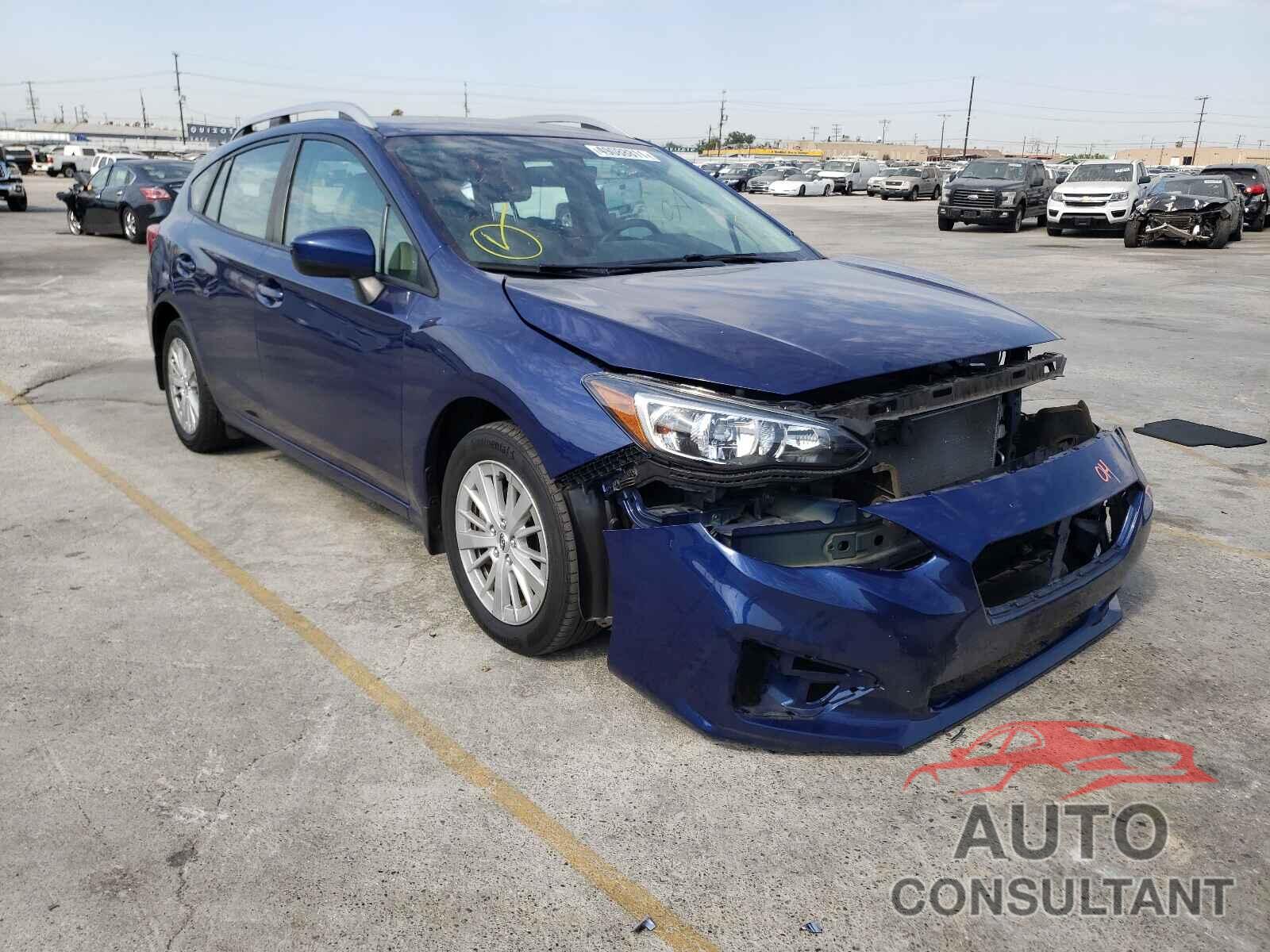 SUBARU IMPREZA 2018 - 4S3GTAB64J3725114