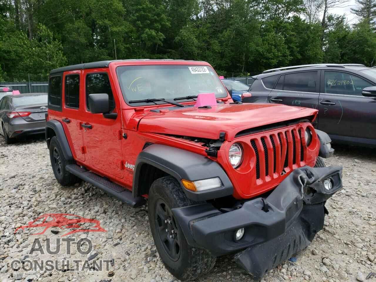 JEEP WRANGLER 2019 - 1C4HJXDG1KW614054